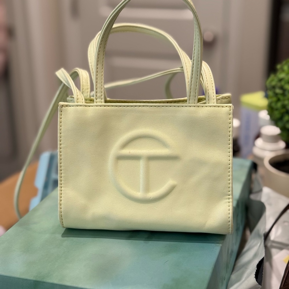 Telfar Women's Mini Bag in Light Yellow